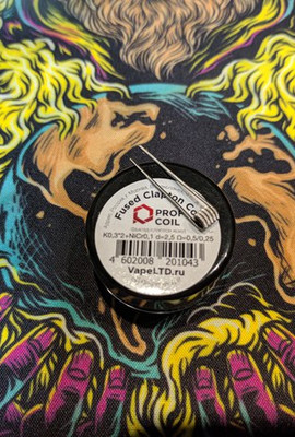 Перейти на страницу товара Prof Coils Fused Clapon 0,25