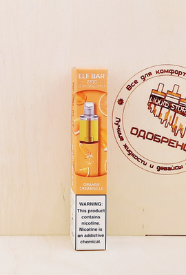 Перейти на страницу товара Elf bar 2200 - Orange creamsicle