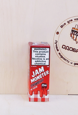 Перейти на страницу товара Jam Monster Salt — Strawberry