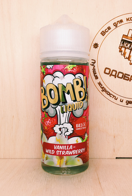 Bomb! Liquid — Vanilla Wild Strawberry