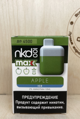 American naked 100 NKD MAX Мод Одноразовый Apple ice