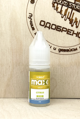 Naked Max Salt — Ice Citrus