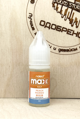Naked Max Salt — Ice Peach Mango