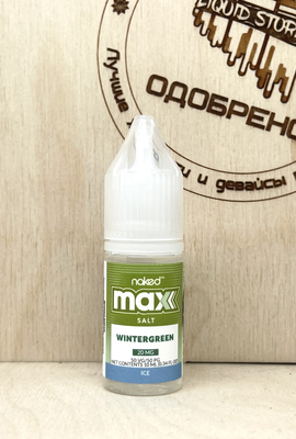 Naked Max Salt — Ice Wintergreen