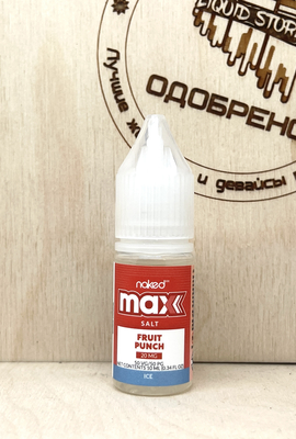 Naked Max Salt — Ice Fruit Punch