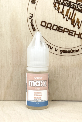 Naked Max Salt — Ice White Guava